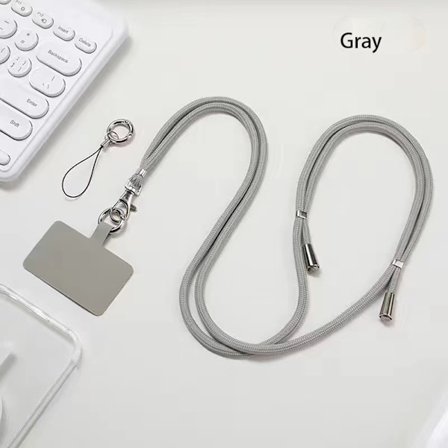 Telefon-snor for nakke eller crossbody, justerbar, utvidbar stropp, anti-tap, personlig og kreativ, stilig kjedetelefondeksel-snor