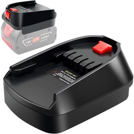 Adapter til Bosch Multi Tool batteri til BOSB18C GBA 18V BAT609 BAT610 BAT618 Konverter til Bosch PBA18V AL1810 AL1830 - LionKni Sunmostar