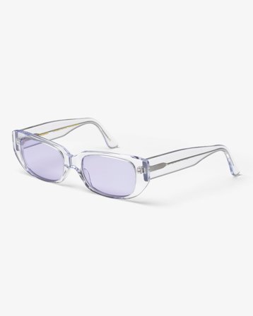 Sunglass 10 - Crystal Clear - Lavender - One Size