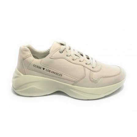 Guess Sneakers Running Schoenen mod. Viterbo in Us20Gu12 leather , Wit , Heren , Maat: 40 EU