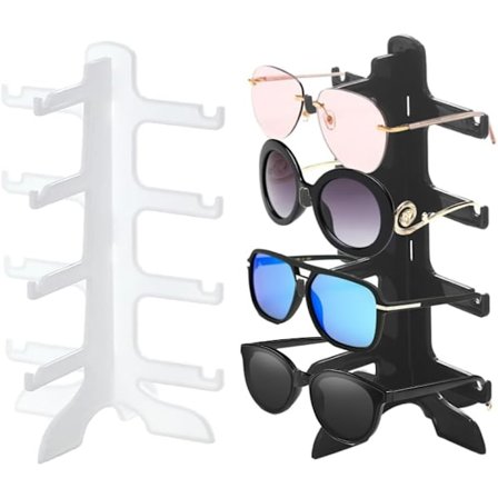 2 Briller Holder Briller Holder (Sort, Hvid) Plastik Solbriller