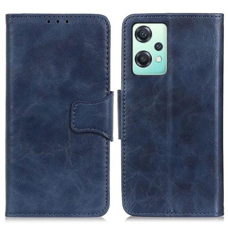 Oneplus Nord Ce 2 Lite 5g Stand Magnetic Closure Flip Fodral - B Blå