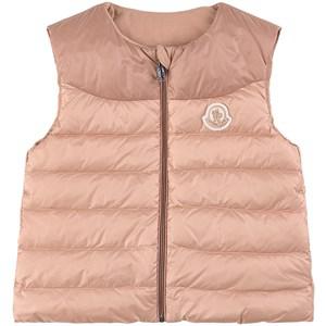Kids - Moncler Pink Odret Down Vest 9-12 Months - Coats and jackets - 9-12 months - Pink