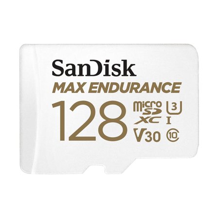 Sandisk Max Endurance - flashminnekort - 128 GB - microSDXC UHS-I