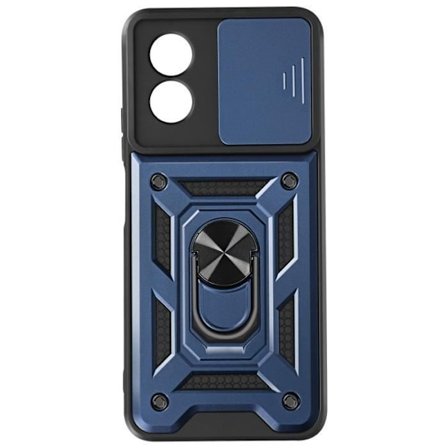 Iskunkestävä kuori - Oppo - A38 - Tuki-sormus - Liukuva kameransuoja - Sininen yö