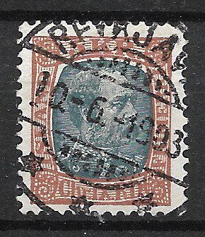 Island 1902 - AFA 47 - Stemplet