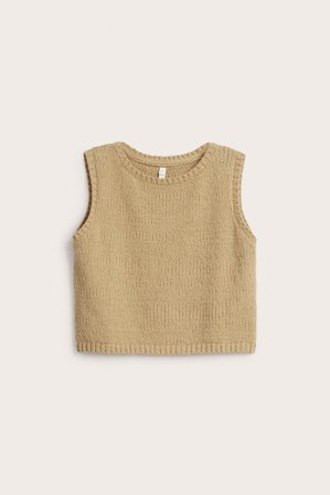 Kappahl | Strikket topp | Gul