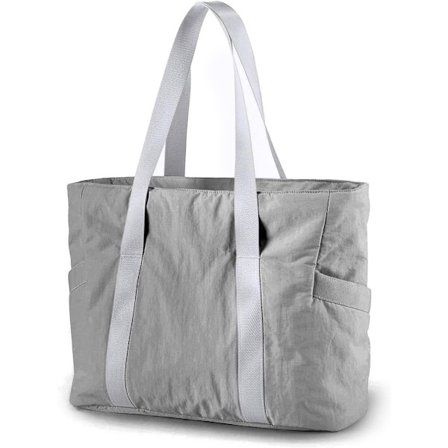 Naisten käsilaukku vetoketjulla - 15 tuuman olkalaukku, kannettavan tietokoneen laukku ja koululaukku - viikonloppulaukku, ostoskassi ja