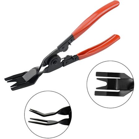 Auto Bilverktyg Panelklämmor Remover Demonterare Kolstål Klämma Verktyg 1st