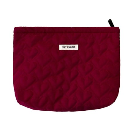 Makeup Bag Kosmetikk Oppbevaringsveske RØD