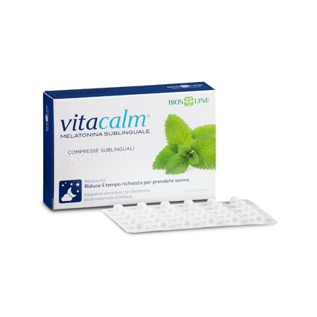 Bios Line Vitacalm Melatonina 120 Compresse