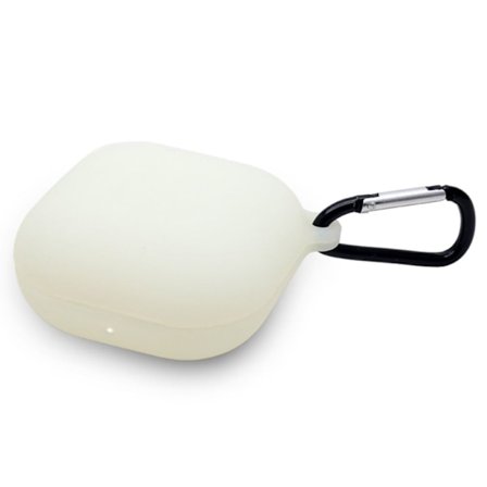 Beats Fit Pro enkelt silikonfodral med karbinhake - Noctilucent Grön