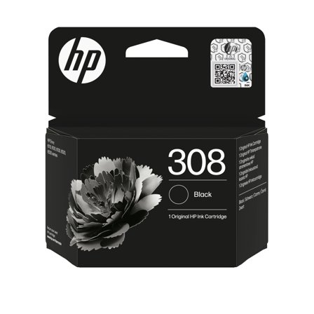 HP 308 Black Original Ink Cartridge