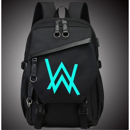 Fashionabel studentryggsäck med USB-port #11