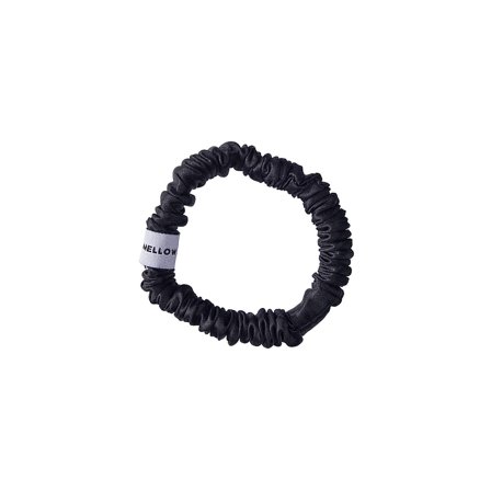 Mellow Mind Silke Scrunchie 01 Black, Hår, Hårpynt, Hårelastikker