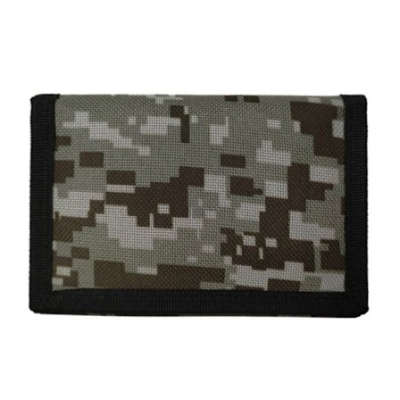 Camouflage Slim Wallet Resemyntväska LJUSGRÅ