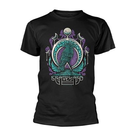 Graveyard Two Headed Bird T-shirt XXXL
