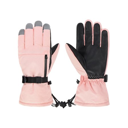 Skihandsker til mænd og kvinder - Plus Fleece, tykke, vandtætte, skridsikre og vindtætte handsker, kulde- og frostsikre skihandsker