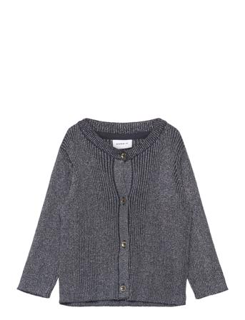 Nmfrubina Ls Knit Card Pb Grey Name It