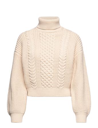Slfbirtha Knit Ls Rollneck B Villapaita Vaaleanpunainen Selected Femme