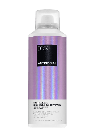IGK Antisocial Dry Hair Mask Inpackning & behandling Dam 187ml