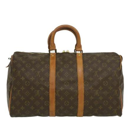 Louis Vuitton Vintage, Pre-owned Keepall Bag Bruin, Dames, Maat:ONE Size
