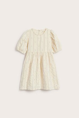 Newbie | Sukienka z krótkimi rękawami, w żaglówki Biały 110 | Biały