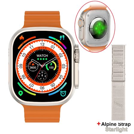 VWAR Ultra 9 Plus Smartwatch 1:1 49mm Storlek 2.2 "