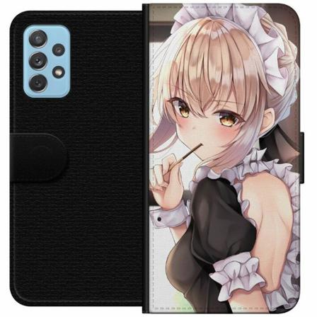 Samsung Galaxy A52 5g Plånboksfodral Anime Girl Cute
