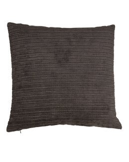 Kuddfodral enfärgad sammet Maddy 1-pack Svart - Fondaco