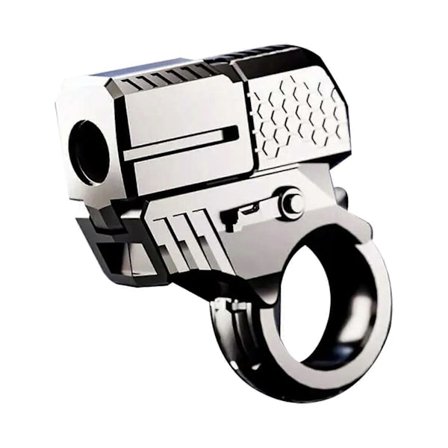 EDC Mattamusta Fidget Spinner: Metallinen käsilelu