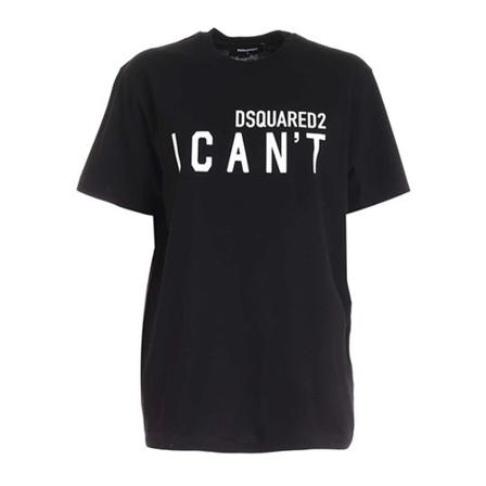 Dsquared2, T-Shirts Czarny, Kobieta, Rozmiar: XS