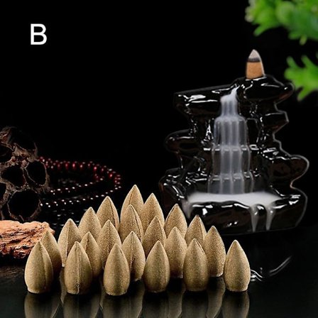 Färgglatt Dofttorn Rökelse Blandad Doft Aromaterapi Med Rökelsebrännare