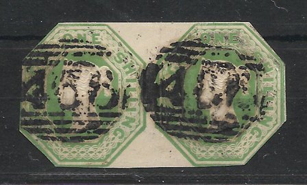 England 1847 - AFA 7 - Stemplet