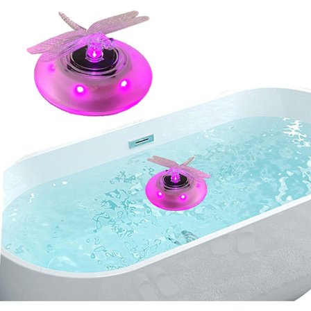 Flydende pool lys | Farverige solcelledam lys - Vandtæt pool lampe dekoration, 1 stk. (IP55)