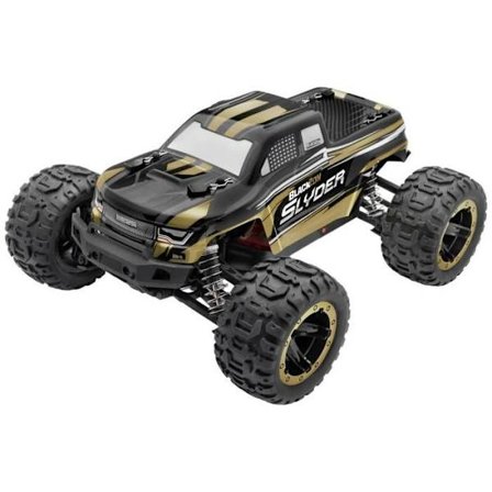 Blackzon Slyder MT 1/16 guldborstad 1:16 Auto RC Electric Monstertruck 4 Wheel Drive (4WD) Klar att köra (RtR)