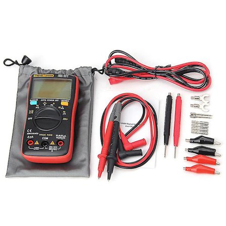 An8008 True Rms Lcd Digital Multimeter Voltmeter Ammeter Ac För Dc Spänning Ström