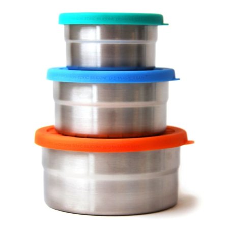Ecolunchbox Seal Cup Trio eating utensils Multi-colored OneSize