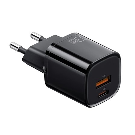 Mcdodo 33W GaN PD USB-C/USB-A Väggladdare Svart