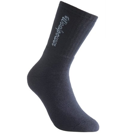 Woolpower Socks Logo 400 Children everyday socks Blue 36-39