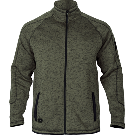 Avignon Heat Weaveguard Strikket Varmejakke Herre inkl Powerbank Brunmelert