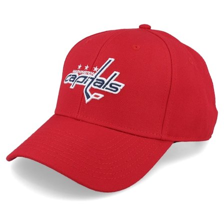 American Needle - NHL Rood adjustable Cap - Washington Capitals Stadium Red Adjustable @ Hatstore