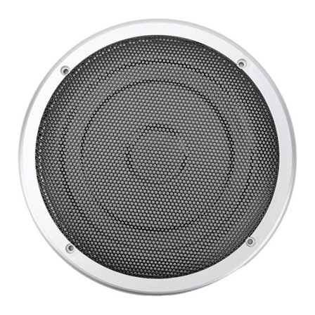 8 tommers høyttalergrill, svart rund dekorativ, beskytter mot riper, universell høyttalergrillbeskytter for bil, bobil