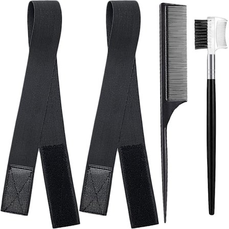 Peruk Elastiskt Band Frisörhuvudbonad Kant Fixerad Halksäker Band