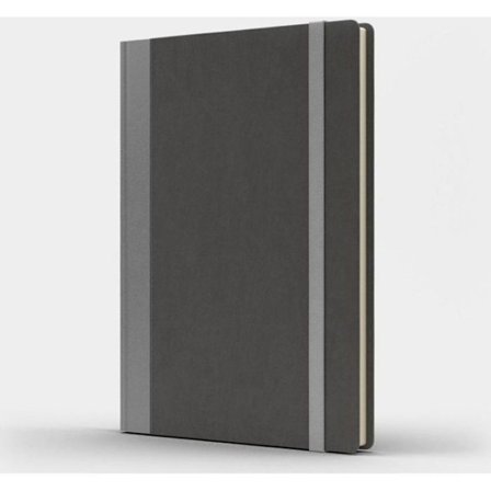 Anteckningsblock - loggbok Like u Notebook B5 Pro L linje grå/silver