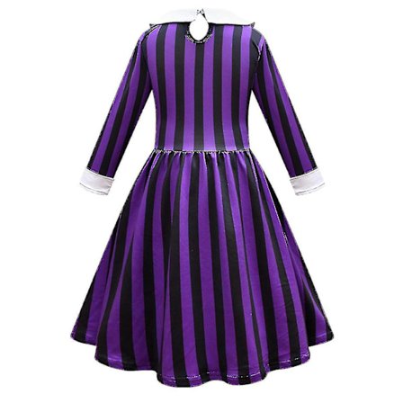 Wednesday Addams Costume Enid Sinclair Dress For Girls Halloween Carnival Party Cosplay Z -a