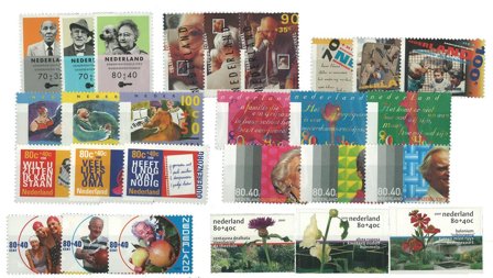 Holland - Sommerfrimærker 1993-2001 - Komplet - Postfrisk