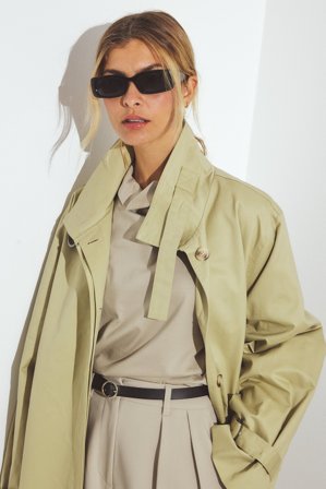 Premium Selection schmaler Ledergürtel - Gürtel - Schwarz - Medium/Large