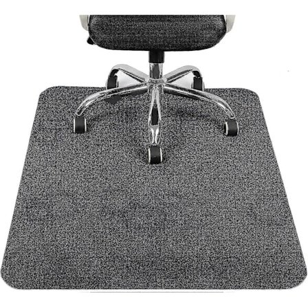 Gulvbeskyttelsesmatte, Stolmatte, Kontorstolpute, Multifunksjonell Stolmatte, Kontormatte For Hjem, Kontor, Svart-Yvan