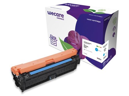 WECARE Toner HP CE341A 16K cyan - Lyreco - Toner och bläck - Tonerkassetter - Toner WeCare